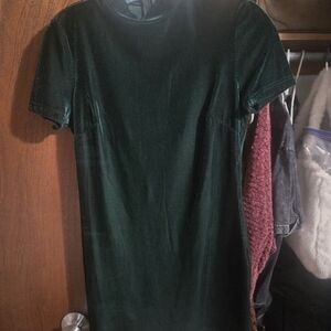 Forever 21 Dark Green Mini Dress
